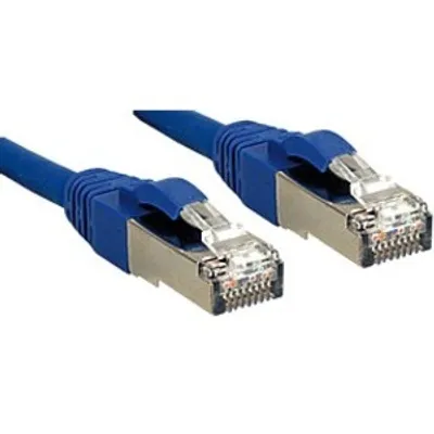 Produktbild von LINDY Patchkabel Cat6A S/FTP PIMF LSZH blau 15m
