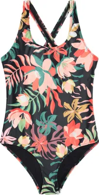 Produktbild von Animal - "Mia" Badeanzug Gekreuzte Rückenträger für Damen MW4283 (32 DE) (Schwarz)