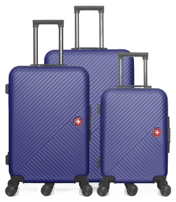 Produktbild von SWISS KOPPER – 3er-Set – Großer Koffer, Wochenendkoffer und Handgepäckkoffer SPIEZ