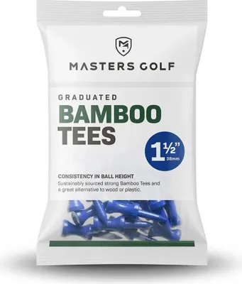 Produktbild von Masters Abgestufte Golftees Aus Bambus 25 Einheiten Durchsichtig  Durchsichtig One Size