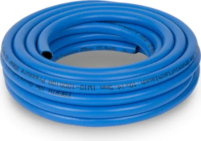 Produktbild von EBERTH Druckluftschlauch Gewebeschlauch Luftschlauch in 10m Länge, Kompressor Schlauch mit 10mm x 14,5mm Durchmesser (innen x außen)