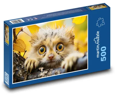 Produktbild von martinpuzzle - Puzzle 500 Teile - Fantasiekatze