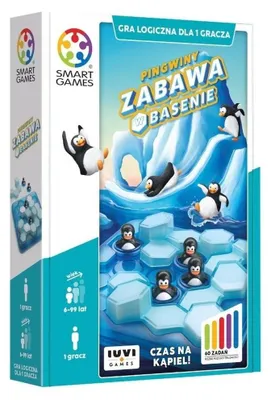 Obrázek produktu pro Smart Games Tučňáci – Zábava v bazénu, logická hra pro děti