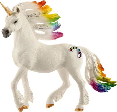 Immagine prodotto di Schleich 70523 - Personaggio giocattolo - Unicorno arcobaleno, stallone