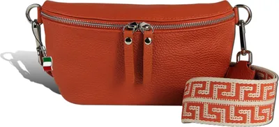Produktbild von Gürteltasche orange papaya Florence Tasche Tragegurt passend Leder D2OTF807E
