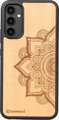 Produktbild von Bewood Holzhülle für Samsung Galaxy A34 5G MANDALA APFELBAUM