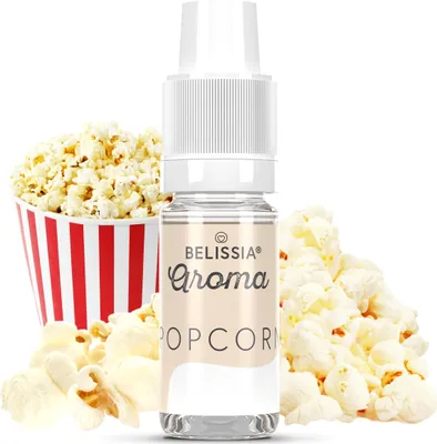 Produktbild von Belissia Lebensmittelaroma Popcorn - 10ml Hochdosiertes Aroma - Kalorienfrei, Vegan - Für Speisen, Getränke, Shake, Quark, Nebelmaschine, Diffuser uvm