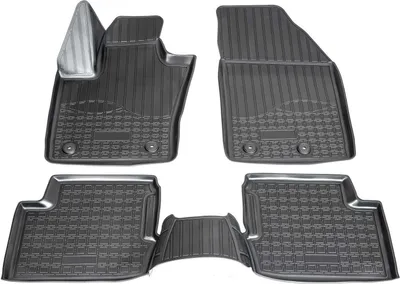Immagine prodotto di Tappetini in gomma 3D Premium per FIAT 500X | dal 2014- | su misura con bordo