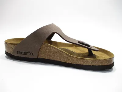 Image de Birkenstock Gizeh 0043751 Mocca Birko-Flor,largeur normale Gr.40