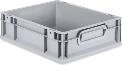 Produktbild von Eurobox NextGen Economy | Griffe geschlossen | HxBxT 12x30x40cm | 11 Liter | Eurobehälter, Transportbox, Transportbehälter, Stapelbehälter