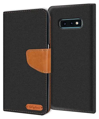 Zdjęcie produktu dla Pokrowiec na telefon komórkowy Samsung Galaxy S10e Etui Wallet Flip Etui ochronne Pokrowiec materiałowy