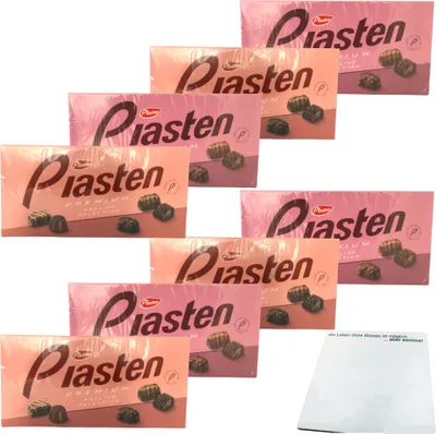 Produktbild von Piasten Pralinenmischung Premium Praline Selection VPE (8x400g Packung) + usy Block