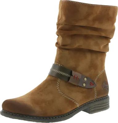 Produktbild von Rieker Z2151-23 Damen Stiefeletten Ankle Boots, Größe:36 EU, Farbe:Braun