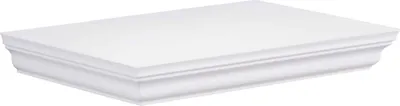 Zdjęcie produktu dla Półka ścienna >Landsted< w kolorze białym – 30 x 3,8 x 19,5 cm (szer. x wys. x gł.)