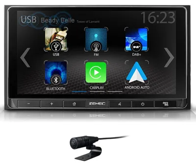 Produktbild von ZENEC Z-N538 2-DIN Moniceiver wireless CarPlay Android Auto Bluetooth DAB+
