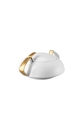 Produktbild von Rosenthal TAC Gropius Skin Gold Schüssel mit Deckel