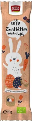 Produktbild von Rosengarten Zartbitter Schoko Lolly Osterhase  15g