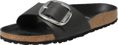 Produktbild von Birkenstock Madrid BIG BUCKLE FL - Damen Schuhe Pantoletten - black-hex, Größe:40 EU