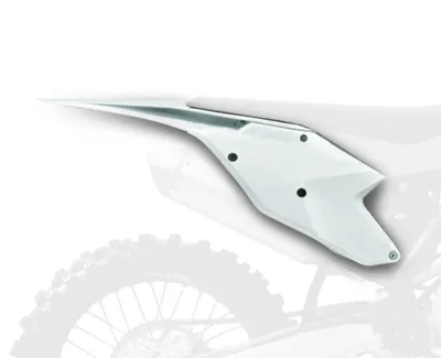 Produktbild von POLISPORT Kotflügel hinten weiß passend für KTM