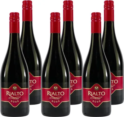 Produktbild von Rialto Rotwein -lieblich- (6 x 0,75L)