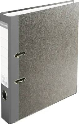 Produktbild von Exacompta 20x Ordner Wolkenmarmor 2Ring 50mm Rücken A4 grau 53509E
