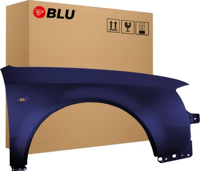 Immagine prodotto di BLU Parafango compatibile con Audi A6 C5 LZ5L Destra Blau MingBlau | 1997-2001 | Anteriore | Verniciato | Pronto per il montaggio | Acciaio