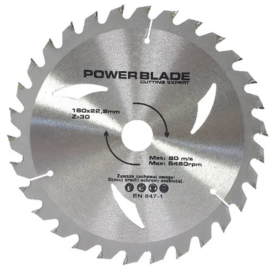 Obrázok produktu pre Pílový kotúč 180mm 30T 22,2mm 05448