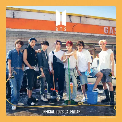Produktbild von BTS - Bangten Boys 2023 - Wandkalender