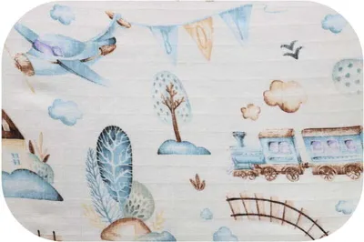 Produktbild von Ega KIDS | Tücherwindel - 70x80 cm - Ciuchcia und Tory - 100% Baumwolle -