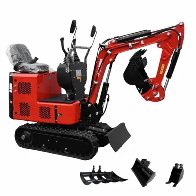 Produktbild von Minibagger HZC Power SDKB801, Diesel, 814 Kg, schmal
