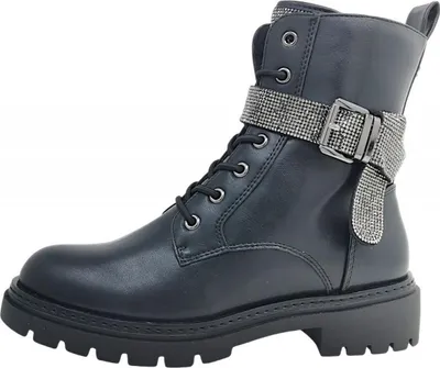 Immagine prodotto di Marco Tozzi: Scarpe da donna, stivali con lacci, colore nero, modello casual