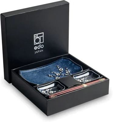 Produktbild von SUSHI TELLER SET | Sushi Geschirr Set | Mehrteiliges Sushi-Set