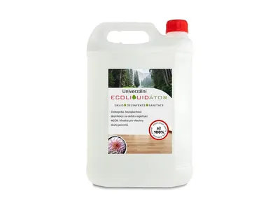 Obrázek produktu pro Ecoliquid ECOLIQUIDÁTOR, univerzální čisticí a dezinfekční prostředek pink blossom, 5 l