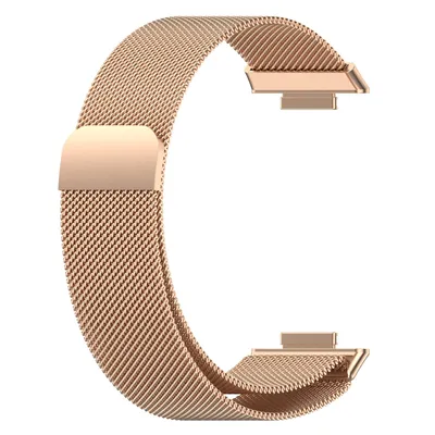 Produktbild von Bstrap Milanese Armband für Huawei Watch Fit 2, rose gold