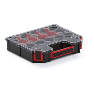 Produktbild von Multifunktionaler Organizer mit Trennwänden Toolbox für Werkstatt Werkzeugkoffer 284 x 243 x 60 mm