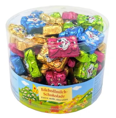 Produktbild von Storz Mini Stehhäschen aus feiner Edel Vollmilchschokolade 625g
