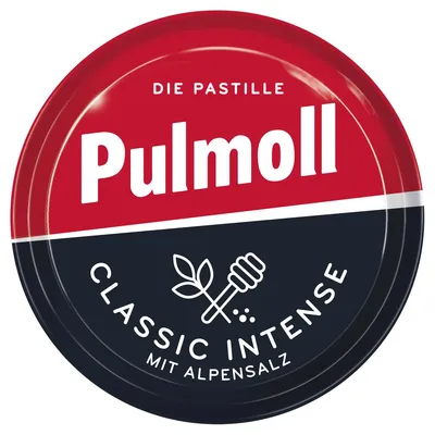 Obrázek produktu pro Pulmoll Classic Intense s alpskou solí, silná a osvěžující, 75g
