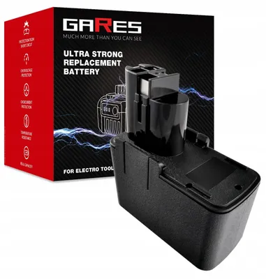 Obrázek produktu pro Gares Sada článků pro repasi akumulátoru Bosch GSRSH-2 | 12 V 2 Ah Inny | Výměnný balíček pro nářadí | Vysoký výkon Gares®