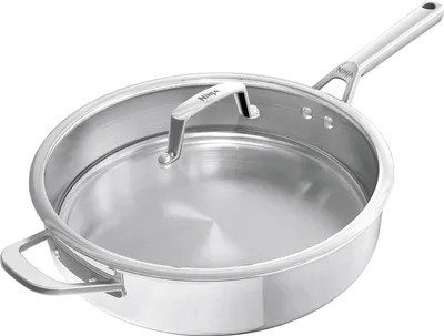 Produktbild von Ninja C90126DE, Rund, Allzweckpfanne, Edelstahl, Edelstahl, 315 °C, Edelstahl