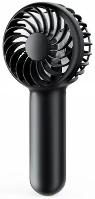 Obrázok produktu pre Mini prenosný ručný ventilátor – Výkonný – Napájaný batériami – 3 rýchlosti – Nabíjateľný cez USB