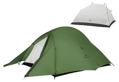 Imagen del producto de Tienda de trekking, impermeable, ligera, para bosque, 1 persona, 20D