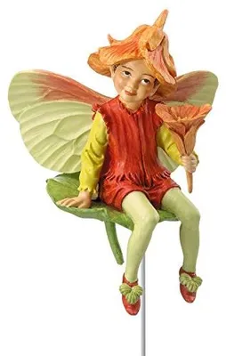 Blumenfee in Schachtel, Kapuzinerkresse, 9 cm, Porzellan