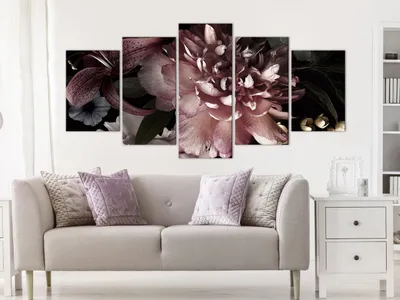 Produktbild von BLUMEN PÄONIEN Acrylglasbild Modern Wandbild Glasbilder Bilder b-C-0638-k-m
