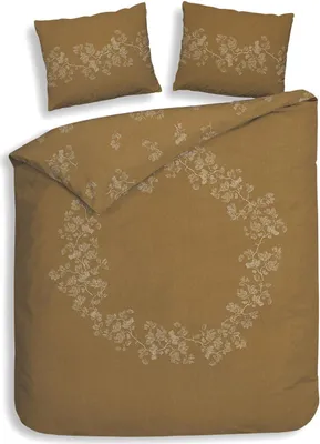 Produktbild von Heckett and Lane Haruto Dbo 240 Yellow Bettwäsche 1 x Bettbezug 240x220 + 2 x Kopfkissenbezug 80x80 Yellow Flora gelb