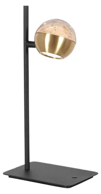 Produktbild von Tischlampe - messing schwarz - BELLUNO - glas metall - designlampe - LED - 4589ME - Steinhauer Exclusive
