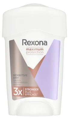 Produktbild von Rexona Maximum Protection Sensitive Dry 45ml, Frauen, Antitranspirant, Deostift, 45 ml, normale Haut