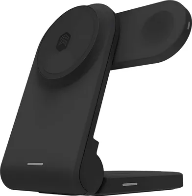 Image de STM ChargeTree MAG - Chargeur mobile sans fil 3 en 1 avec MagSafe (noir)