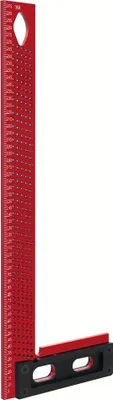 Produktbild von 300 mm Glasritzrades L-Typ Lineal Lochpositionierungsritzmesser Aluminiumlegierung Kaiserliches Messwerkzeug fuer Schreiner