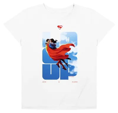 Immagine prodotto di Maglietta da donna "Superman - Look Up", modello TV36218 (taglia M), colore bianco