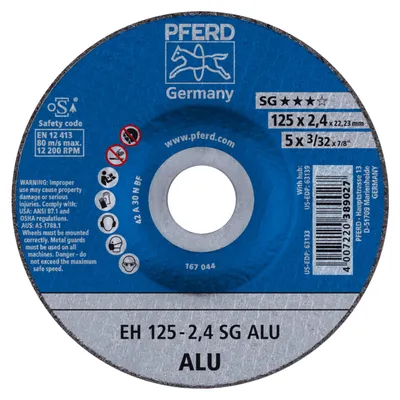 Image de PFERD Disques à tronçonner (D125x2,4mm à moyeu déporté / Aluminium / Contenu : 25 pièces) - 61320822